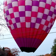 2015 October hot air balloon on lake